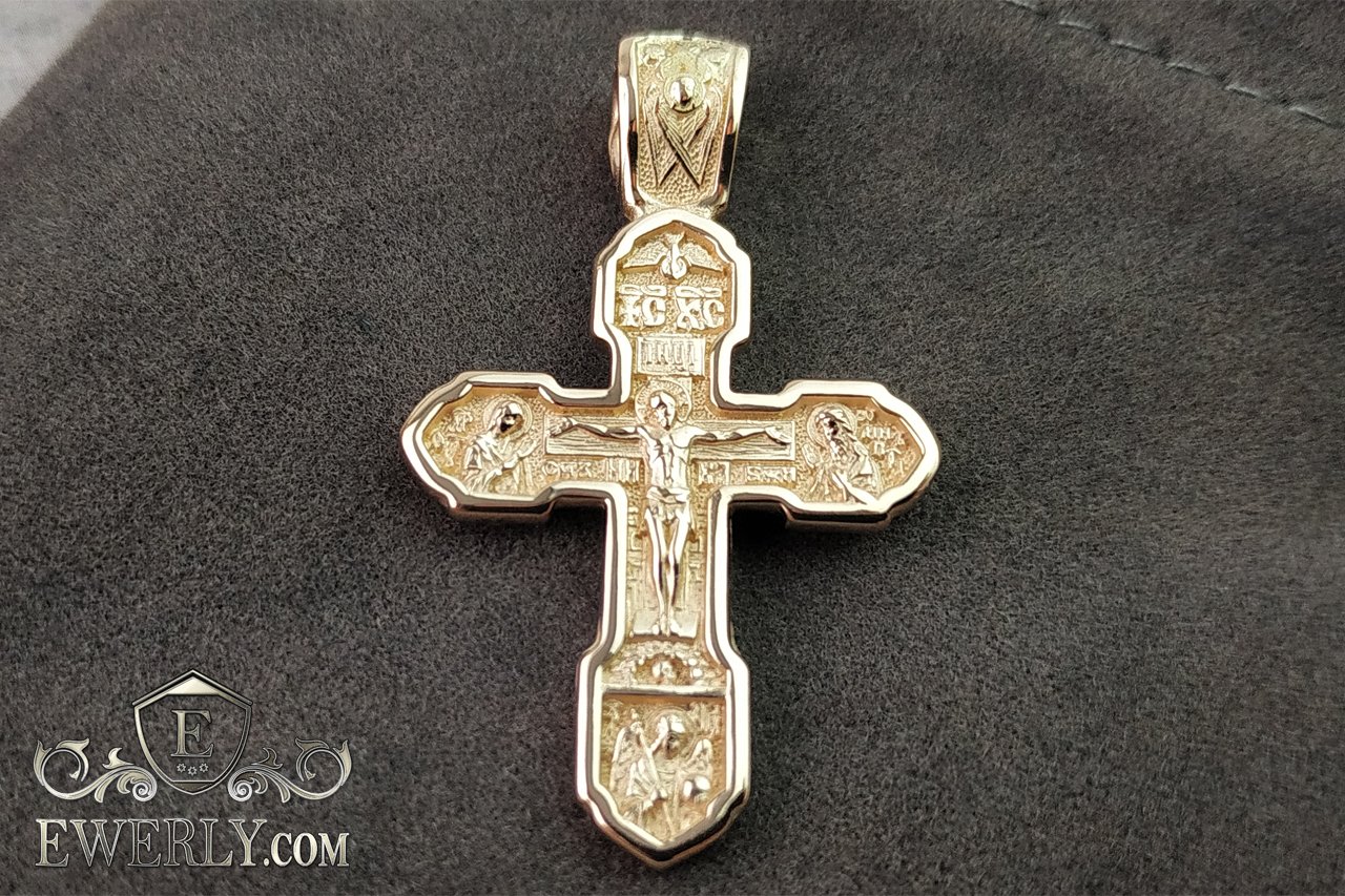 Крест православный золотой мужской (6.7 г) купить по цене 30714 руб сдоставкой в Ростов-на-Дону.